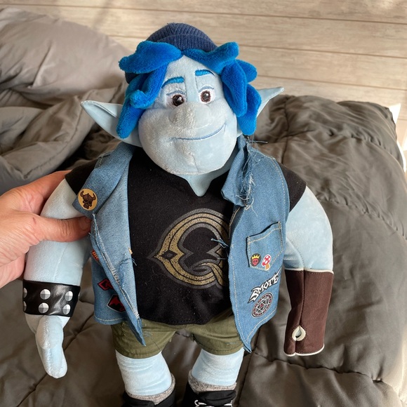 Disney Onward Barley Lightfoot Elf plush Toy - Picture 1 of 3